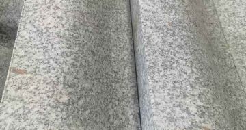 铜川芙蓉白S型拉丝面路沿石