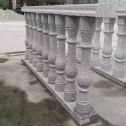 铜川 芝麻白圆形光面花瓶柱，栏杆