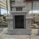 铜川 芝麻灰高档墓碑、土墓，一套也支持定做