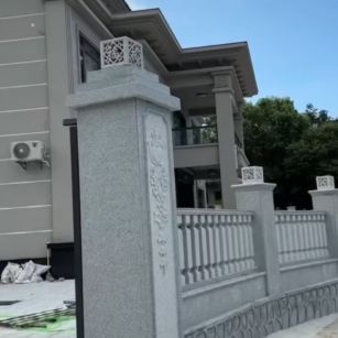 铜川 芝麻白别墅围墙栏杆，私人订制