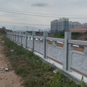 铜川 石材河道栏杆