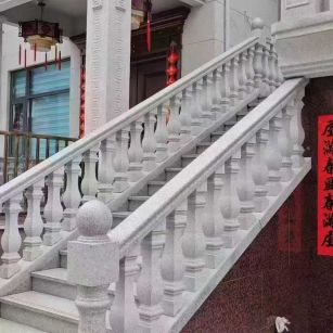 铜川 天然石材 阳台庭院护栏、栏杆