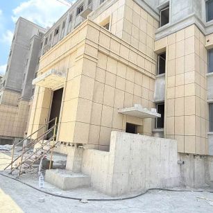 铜川 黄金麻干挂，工地实拍