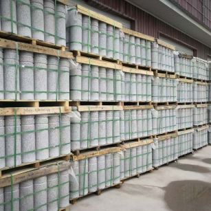 铜川 芝麻白挡车柱、阻车桩、隔离柱