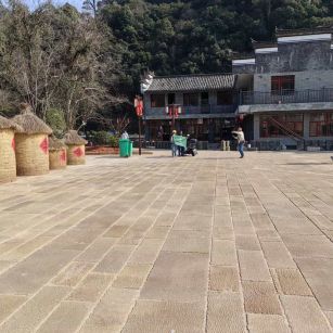 铜川仿古石铺装效果