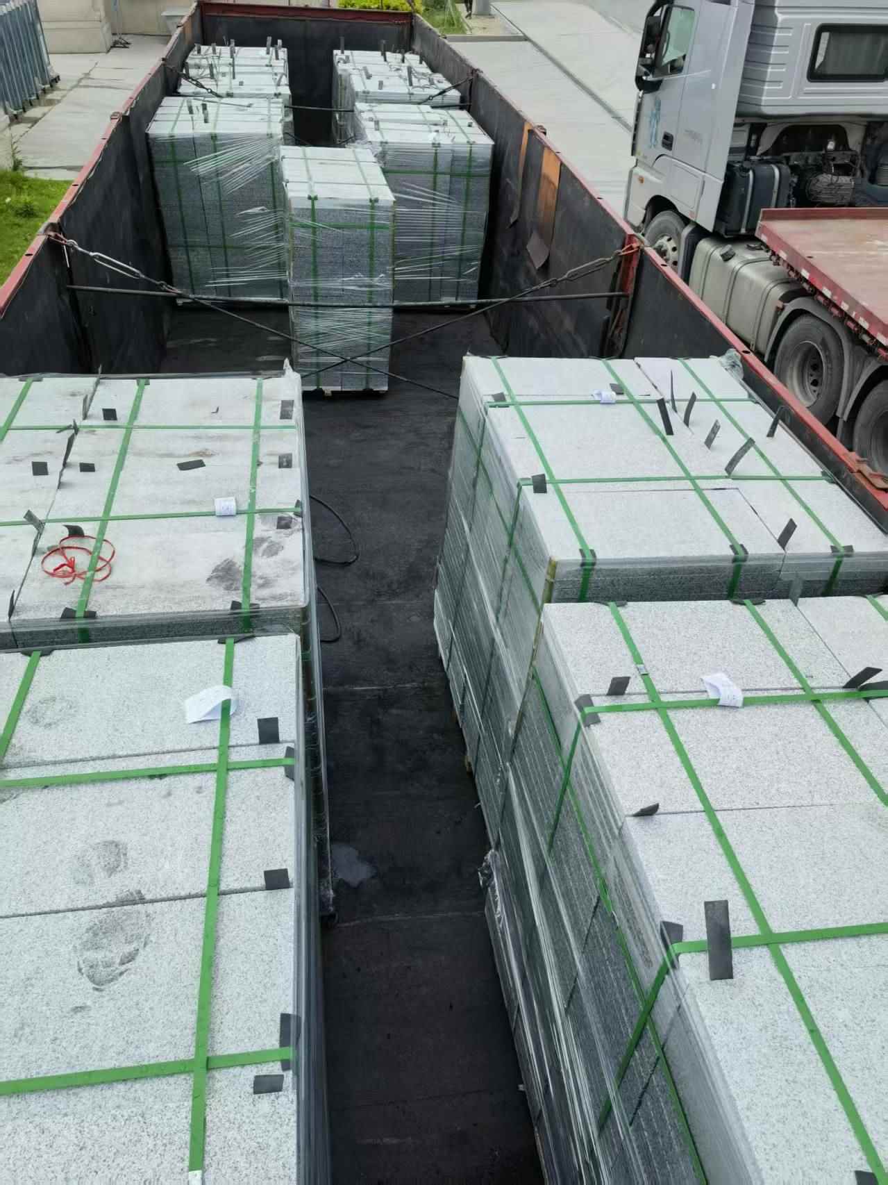 铜川 芝麻白3公分火烧成品-发货