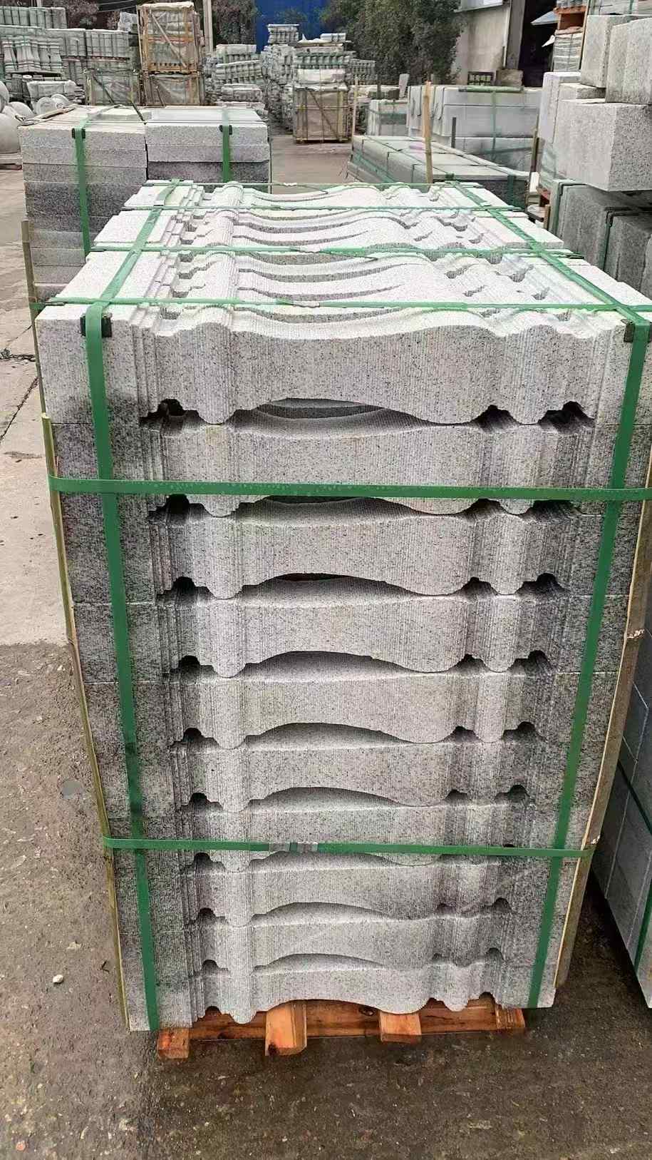 铜川 芝麻白方形拉丝面，栏杆花瓶柱