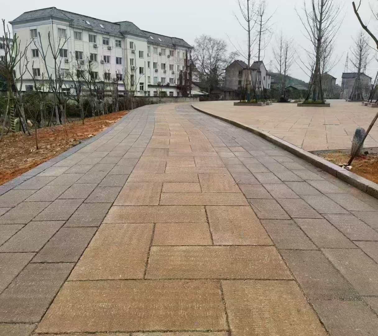 铜川仿古石铺装效果