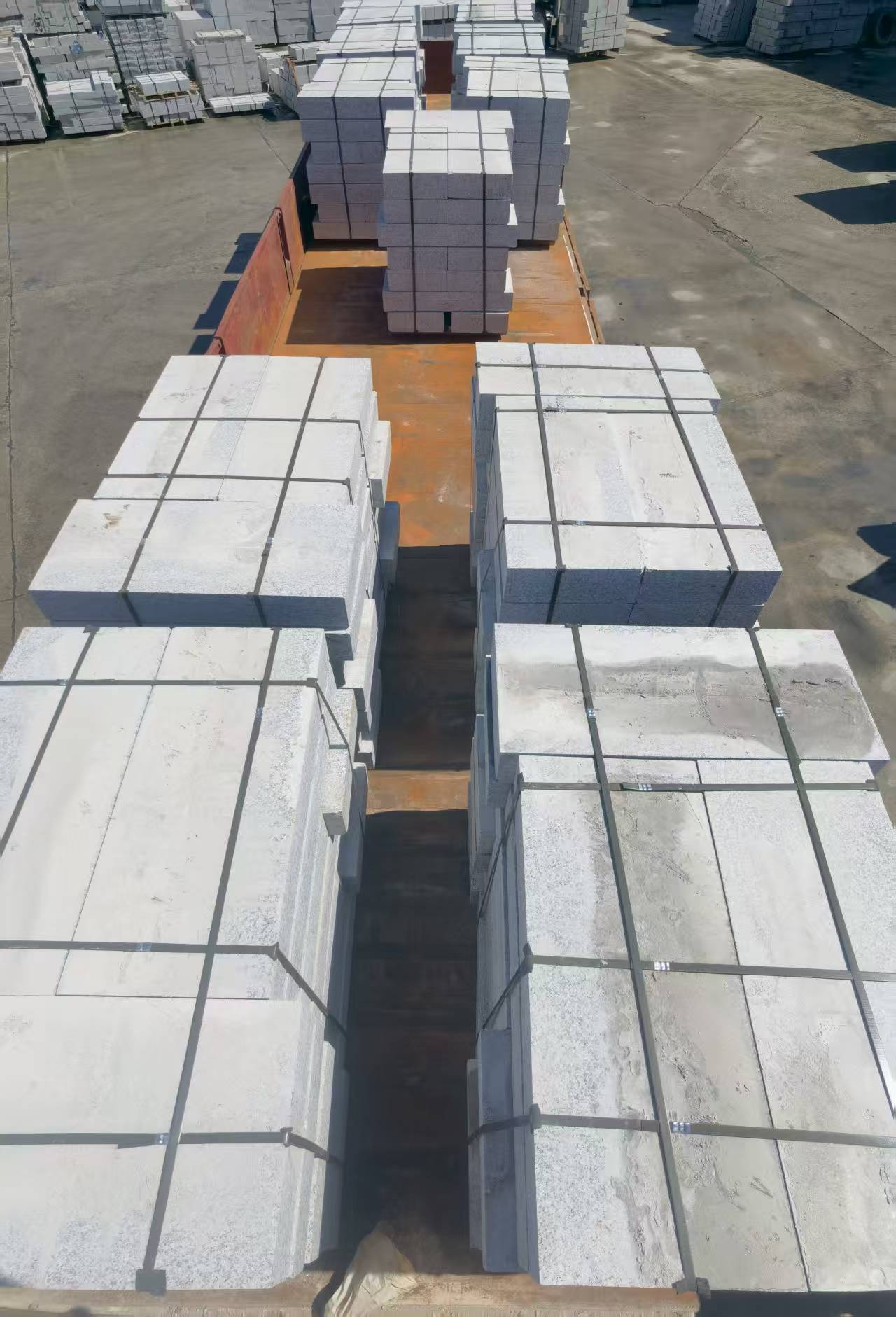 铜川 路沿石装车出货