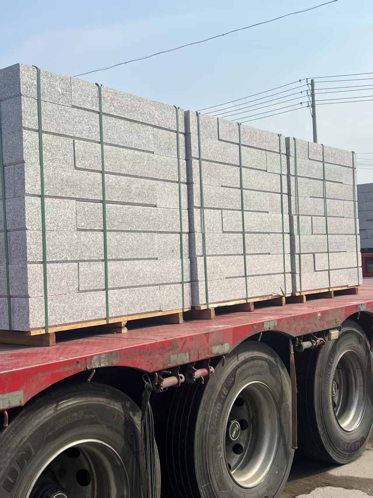 铜川 芙蓉白路沿石装车