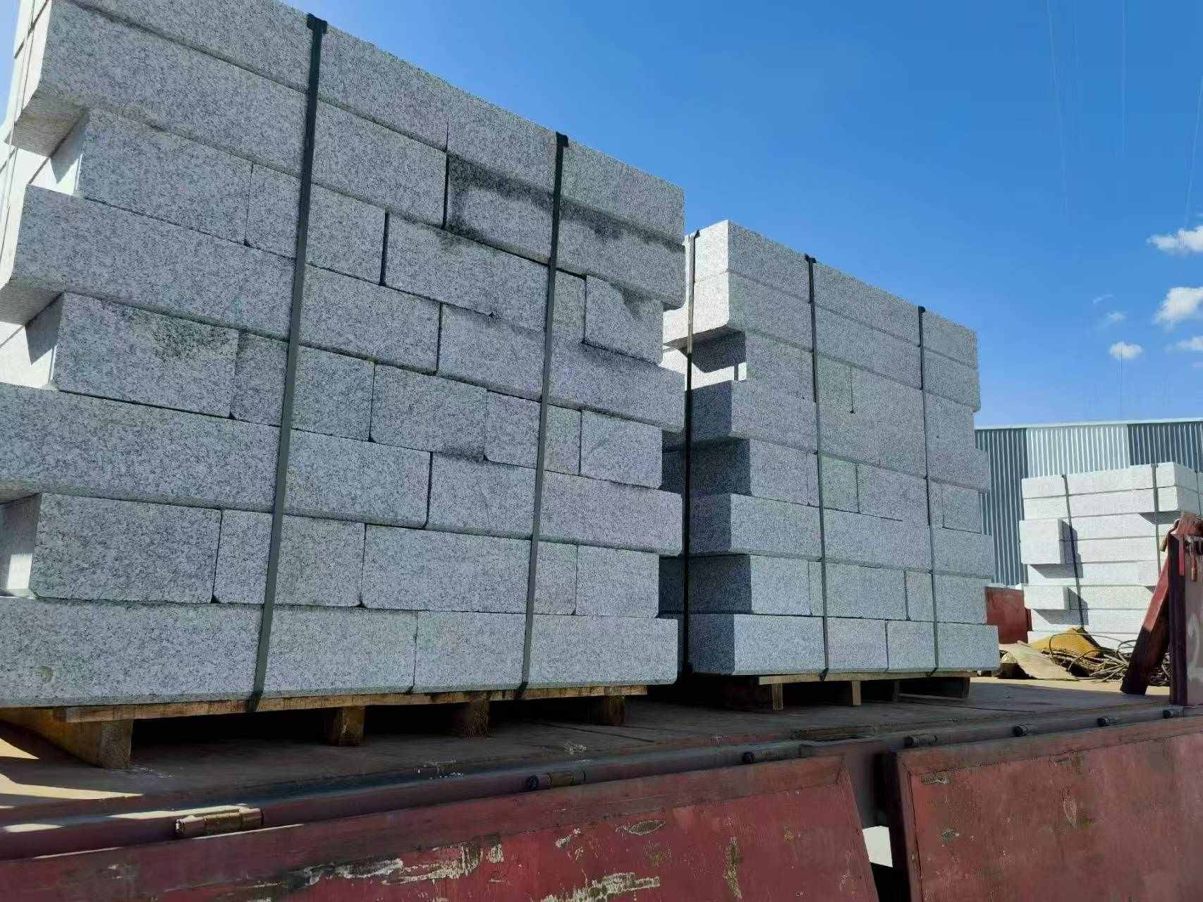 铜川 路沿石装车出货