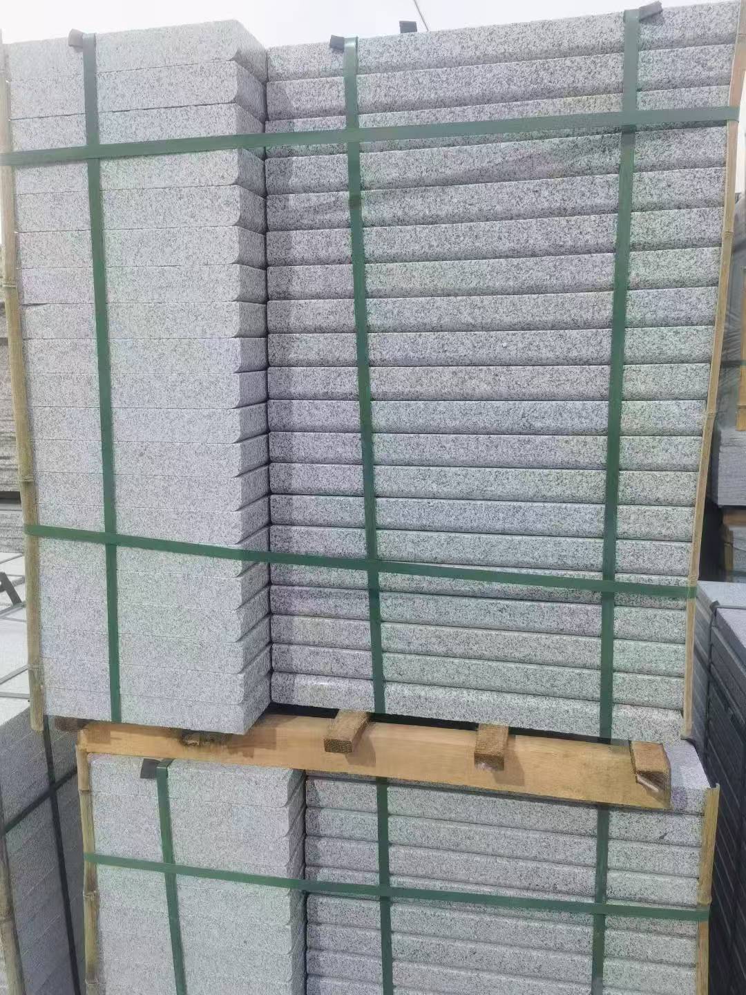 铜川 5公分芝麻白，倒斜角，室外楼梯踏步